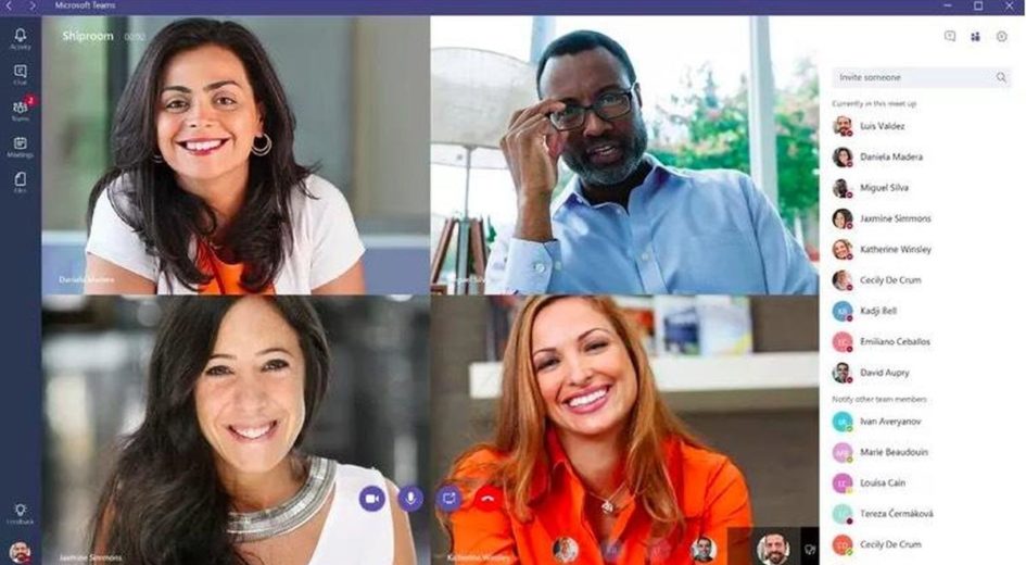 microsoft teams video conference