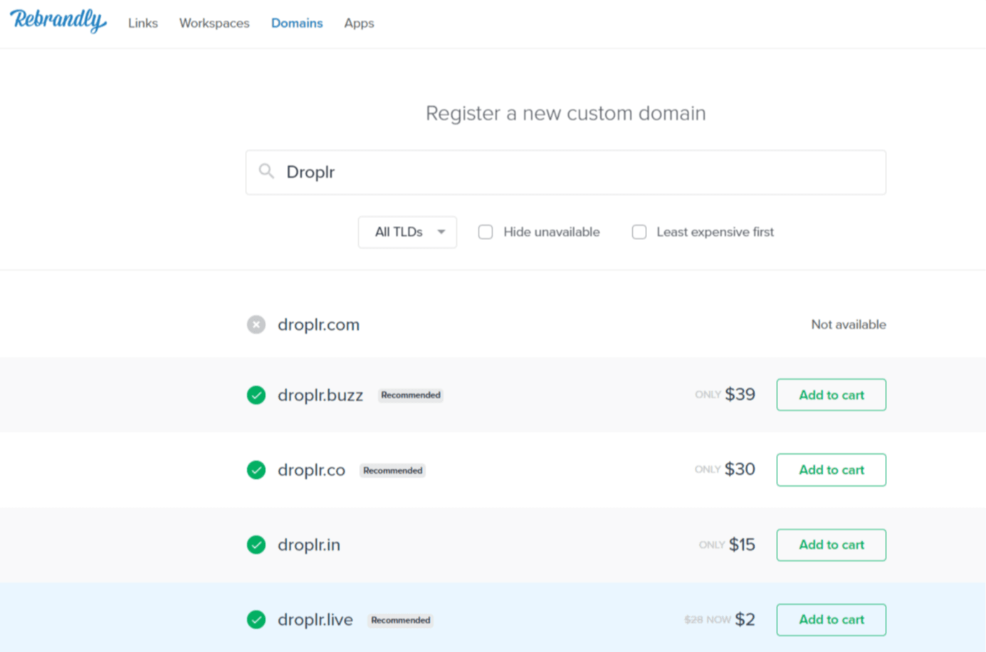 Using Custom Domains and Branded Links - Droplr